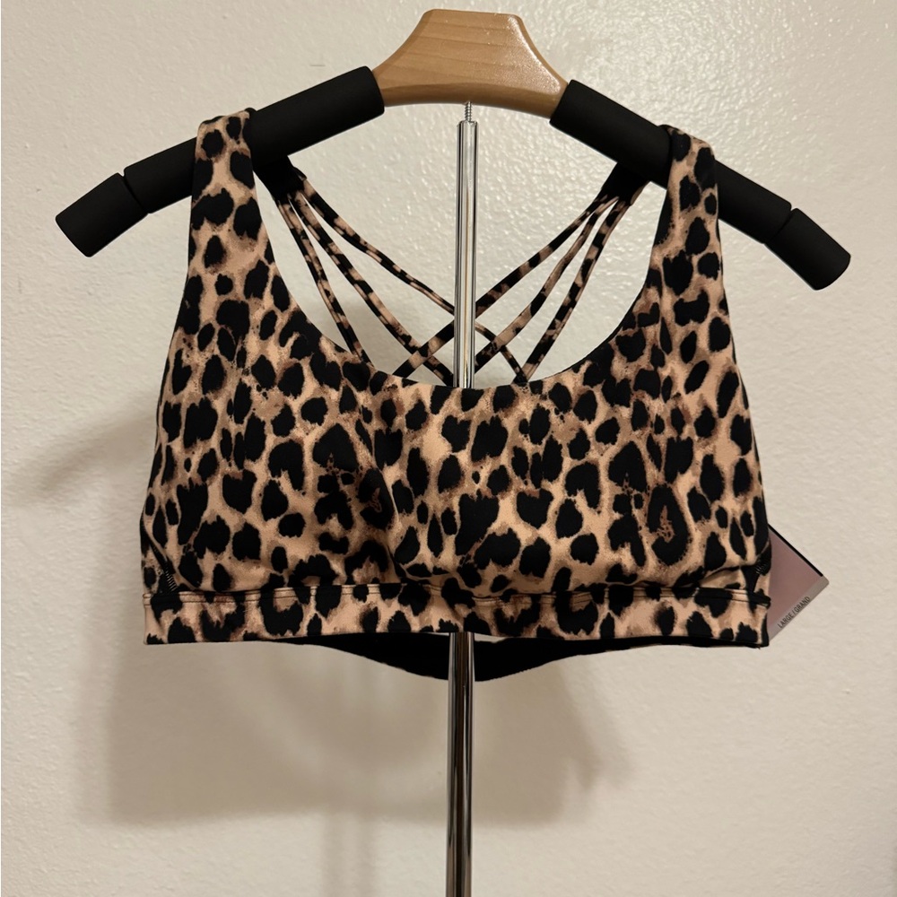 Cheetah Print Victoria Secret Sports Bra